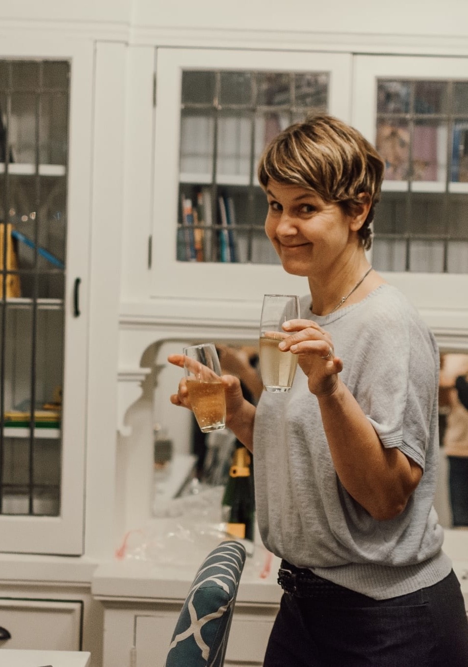 Bubbel och mingel på Internationella kvinnodagen